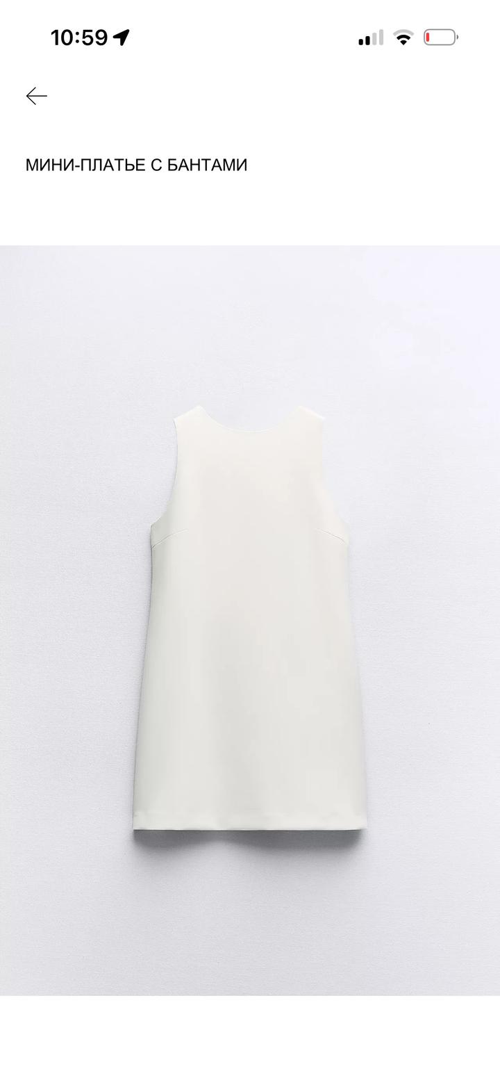 Платье Zara с бантами
