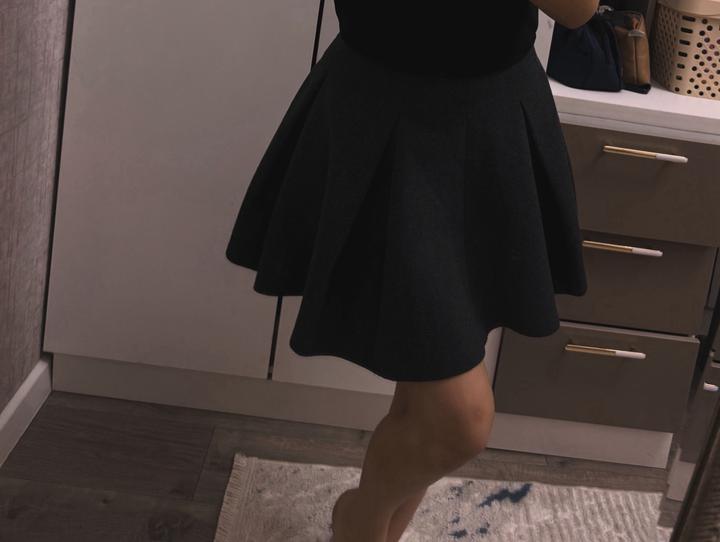 Zara Мини-юбка в складку