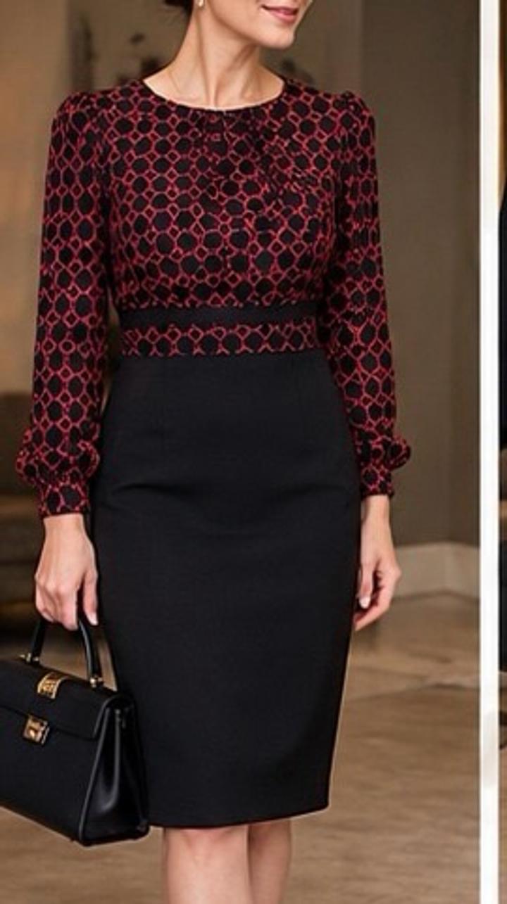 fusion Платье с узором Versace
