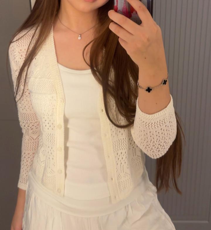 UNIQLO Ажурный кардиган