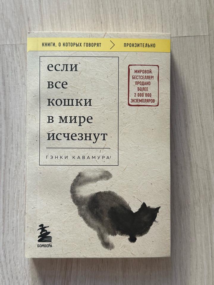 Книга «Если все кошки в мире исчезнут»