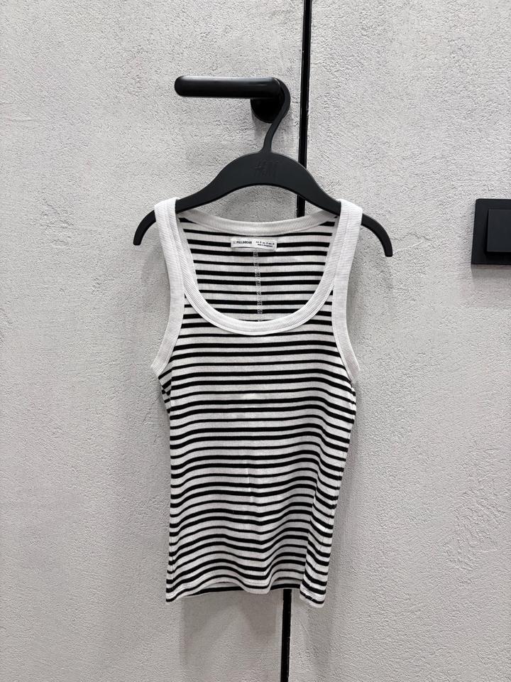 Pull & Bear Майка в полоску Pull&Bear