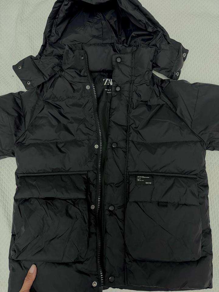 Пуховик Zara из лимитированной коллекции, 122 6-8 лет