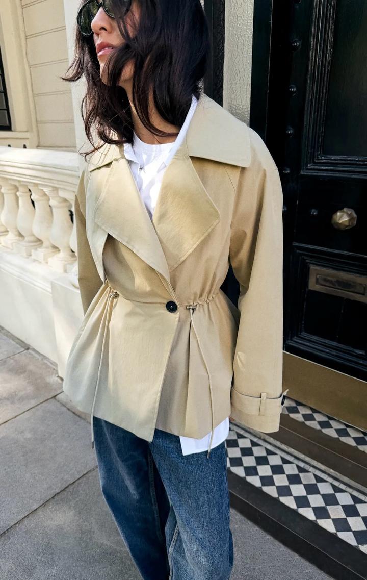 Укороченный тренч Zara