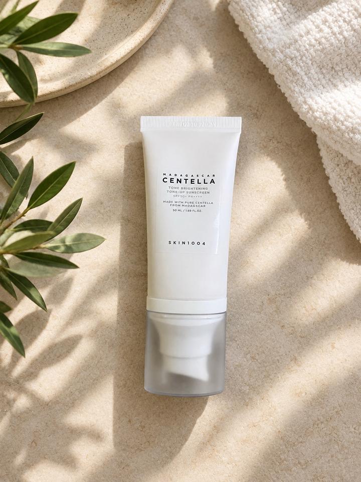 Солнцезащитный крем SKIN1004 Madagascar Centella Tone Brightening
