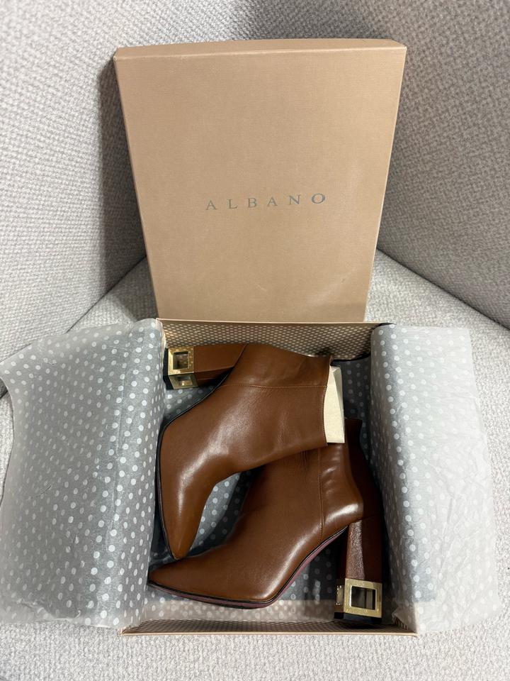Albano Кожаные ботильоны