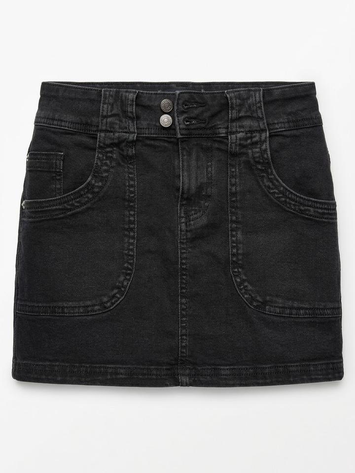 Джинсовая юбка Bershka