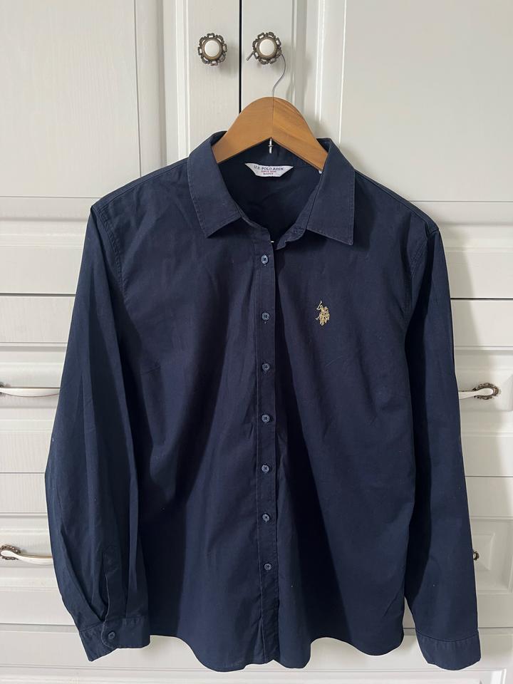 Рубашка U.S. Polo Assn. Темно синяя