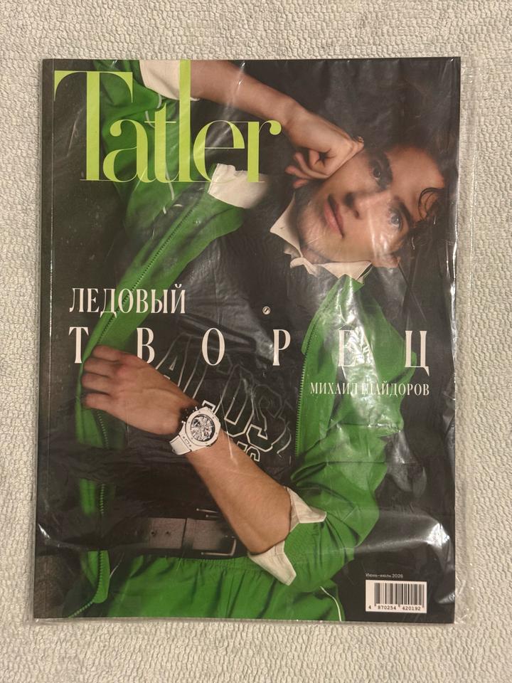 Журнал TATLER с олимпийским чемпионом Михаилом Шайдоровым