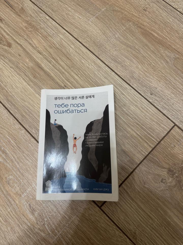 Книга «Тебе пора ошибаться»