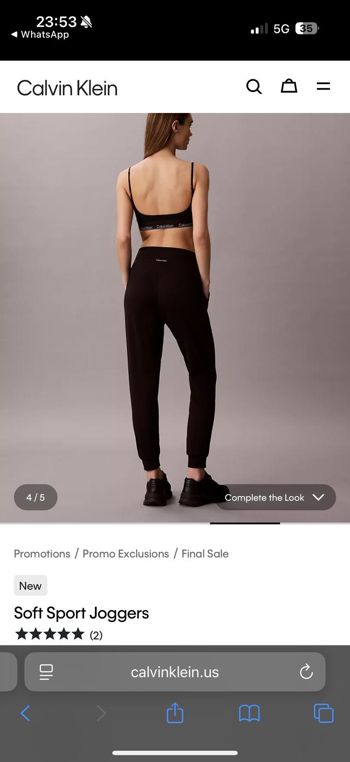 Джоггеры Calvin Klein