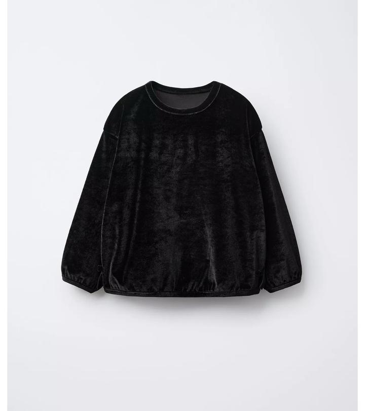 Кофта из бархата Zara