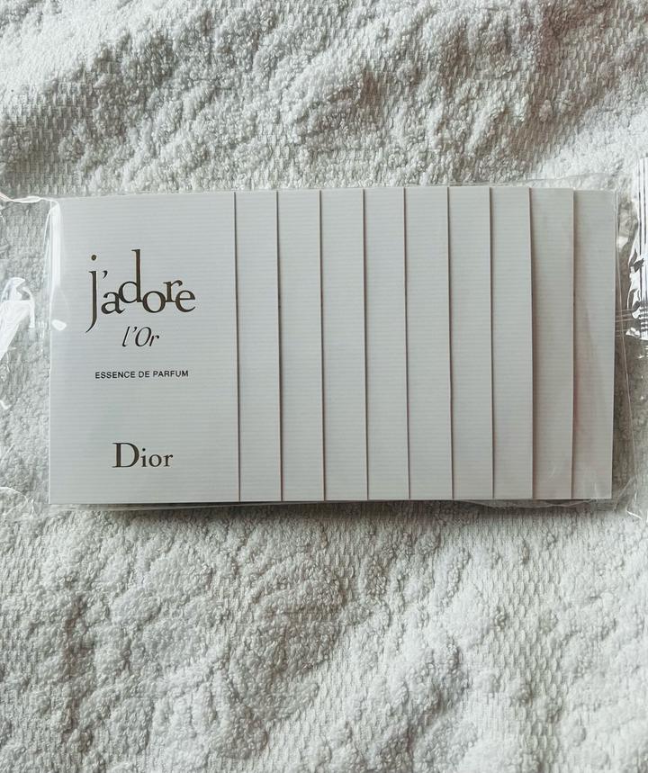 Женские Dior J'adore L'Or Essence de Parfum. Семплы 10шт по 1мл