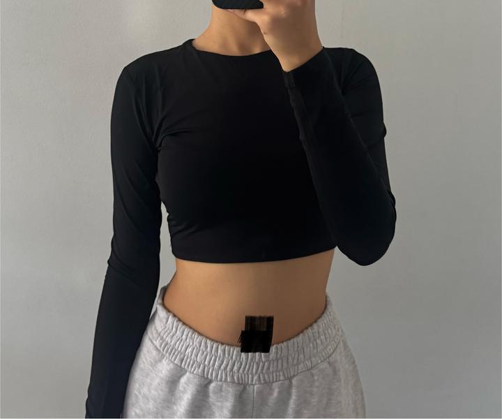 Укороченный лонгслив Zara