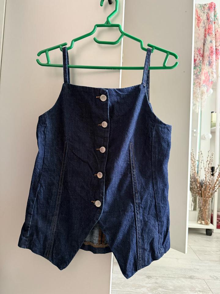 Pull & Bear Джинсовый топ Pull&Bear