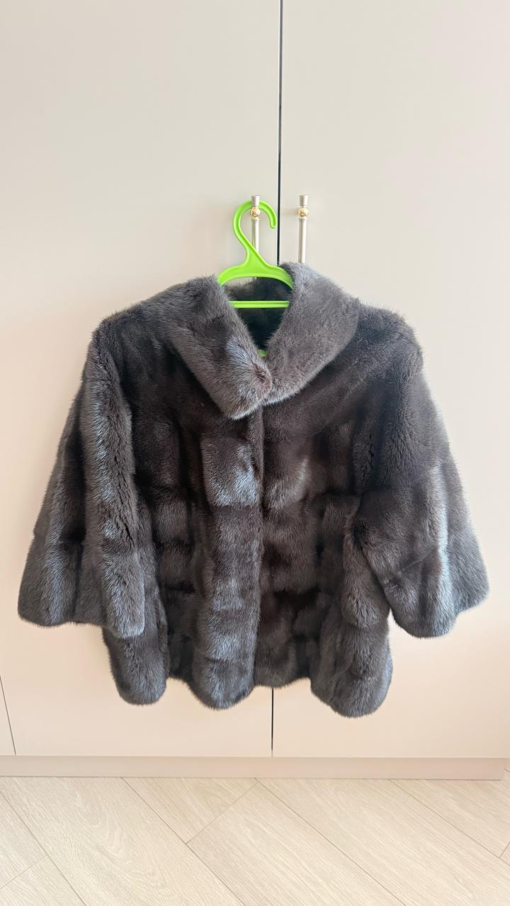 Punto Fashion Шуба из натурального  меха норки