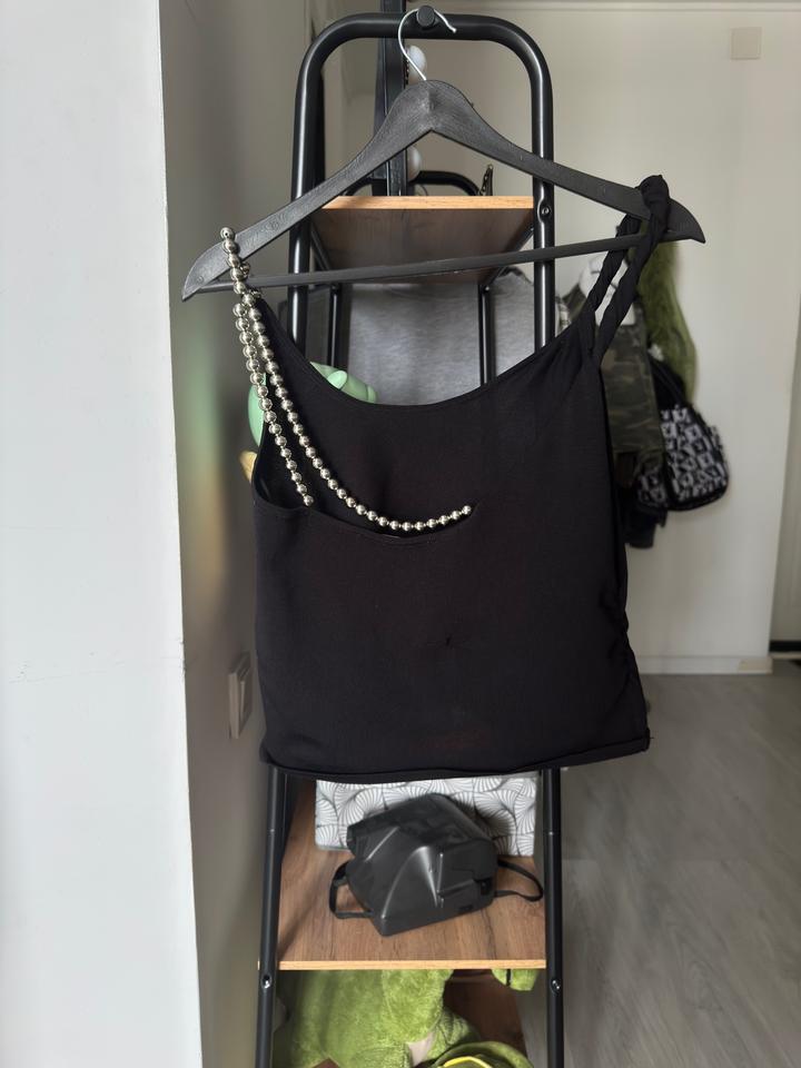 Оригинальный топ с бусинами ZARA рр М