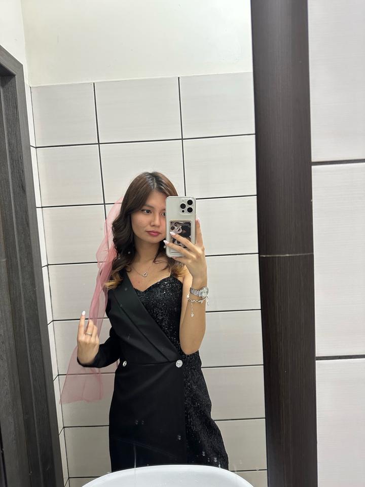 черное платье