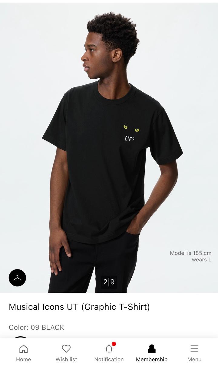 Футболка Uniqlo Cats