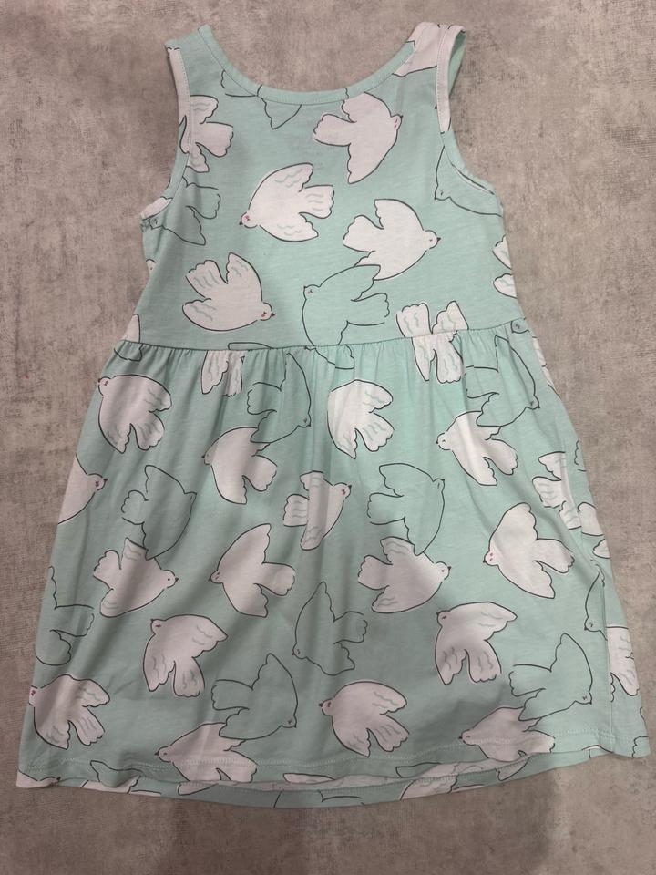 H&M Детское платье с принтом птиц