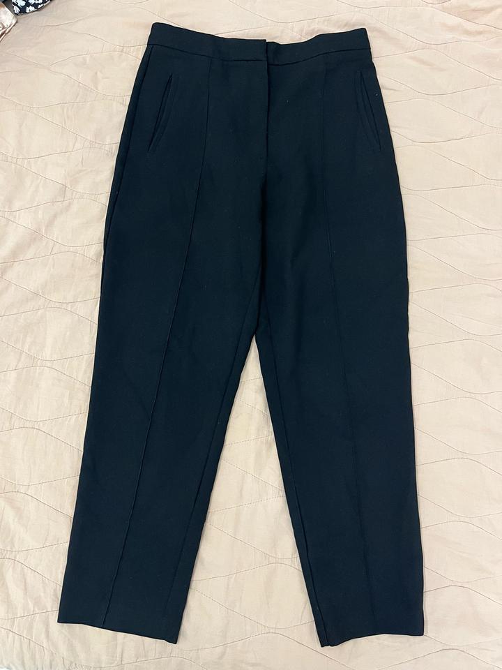 Черные классические брюки Zara со стрелками