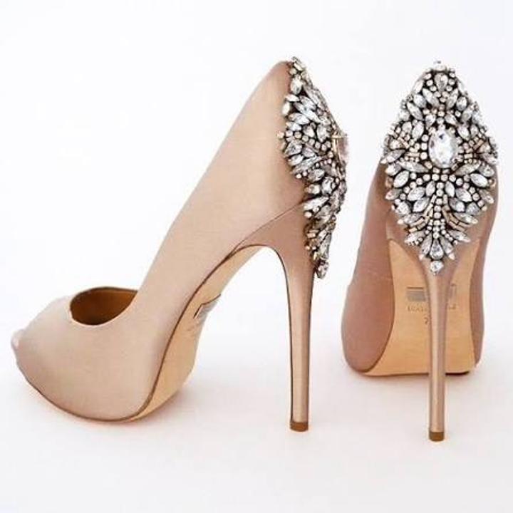 Туфли Badgley Mischka со стразами