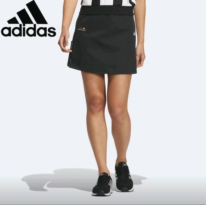 Чёрная мини юбка Adidas