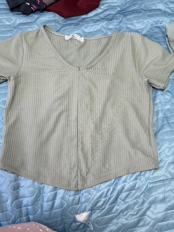 SHEIN Топ в рубчик