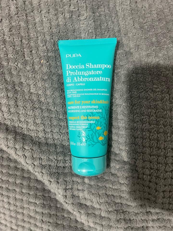 Гель-шампунь для тела и волос Pupa Do Shampoo Prolungatore di Abbronzatura 200мл