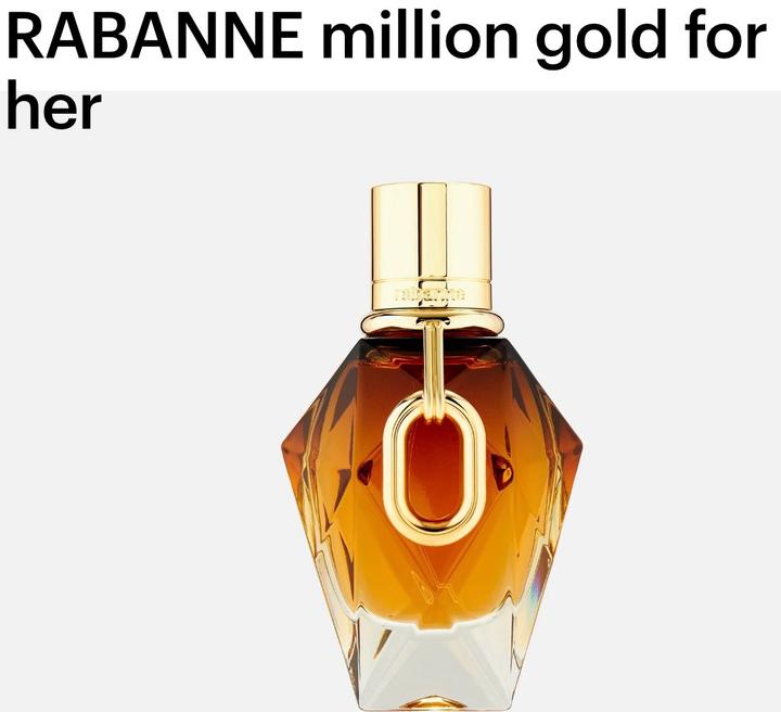 Rabanne Million Gold for her парфюмерная вода