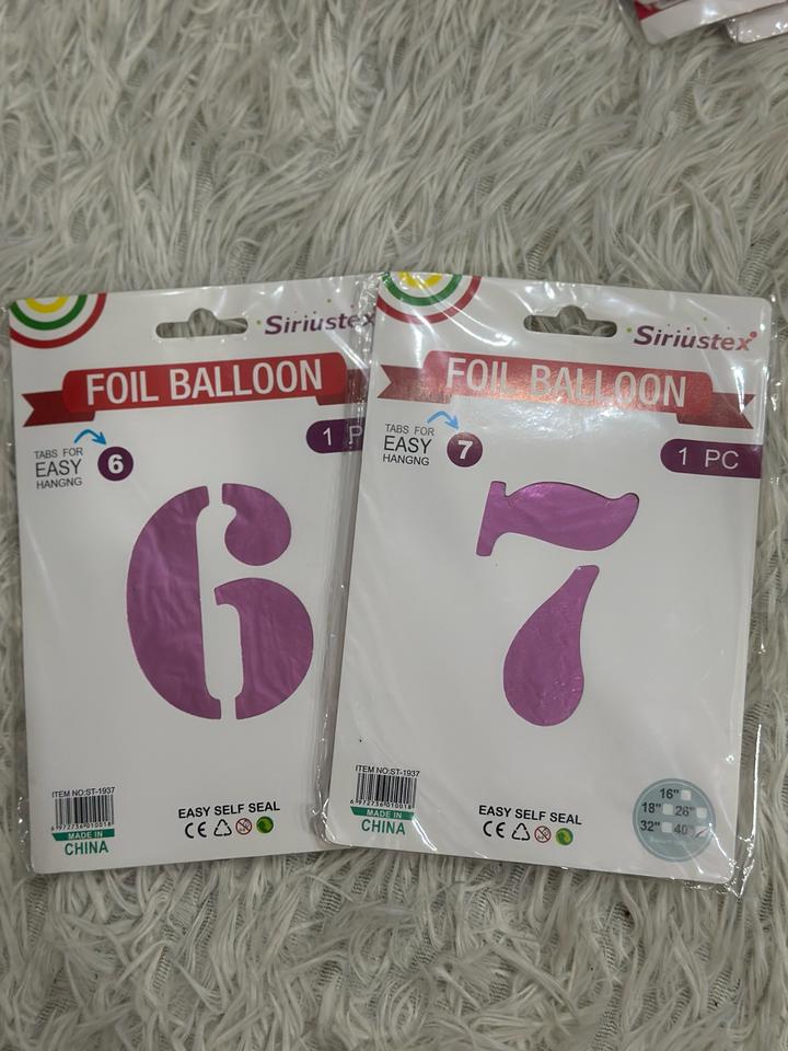 foil ballon