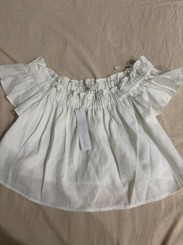 Bershka Bertha Блуза с открытыми плечами