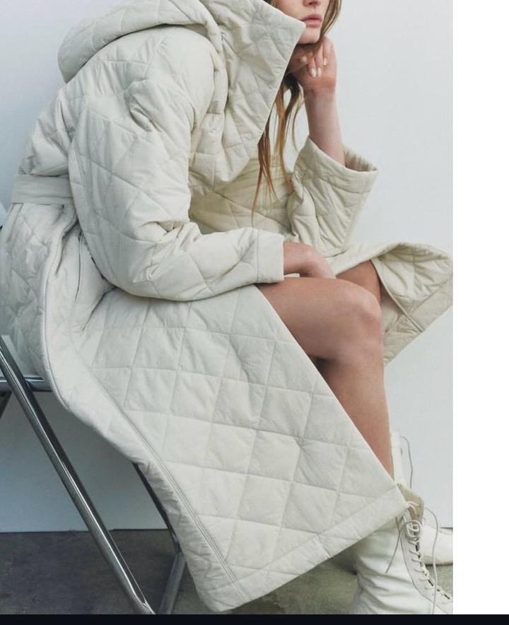 Zara Стеганая куртка
