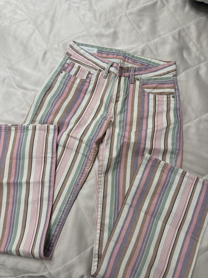 Zara Джинсы в полоску