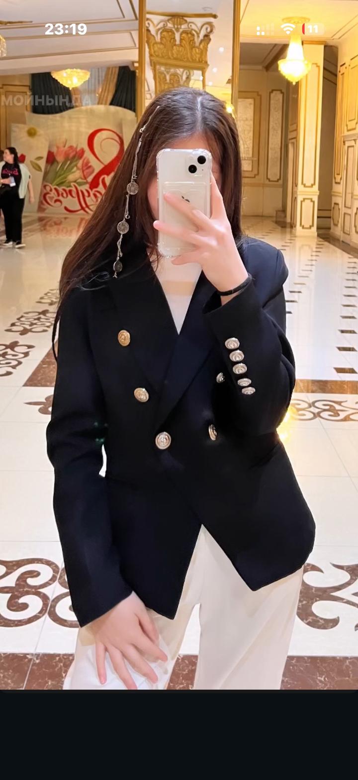 Пиджак черный