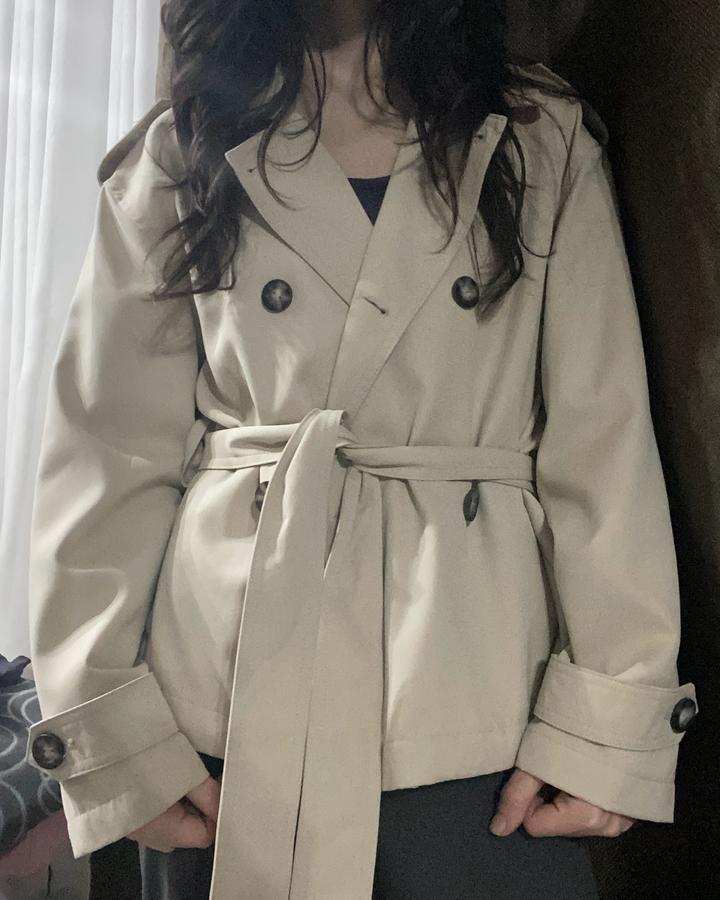 Укороченный тренч Stradivarius