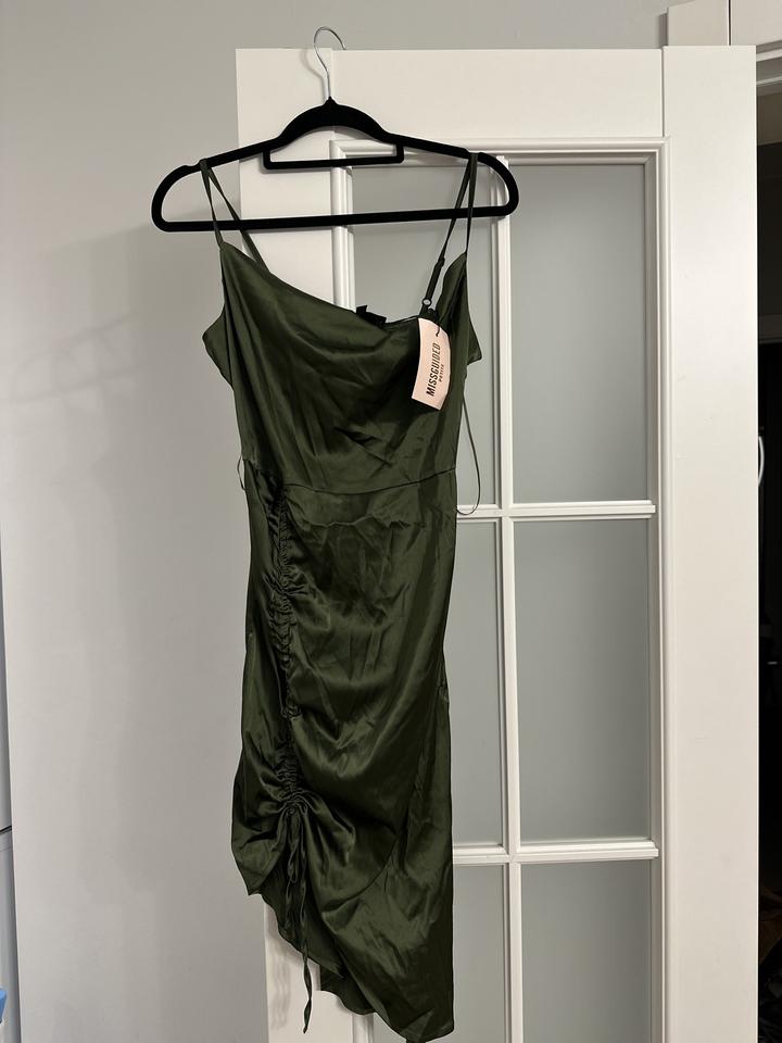 Missguided Платье хаки