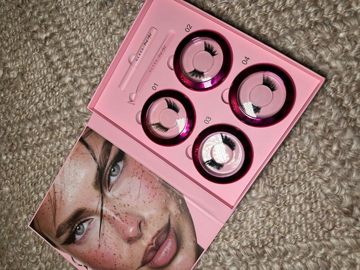 Pink Mint & Glass
