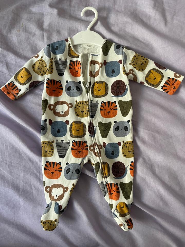 Слип Next baby с принтом животных