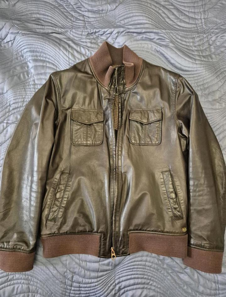 SCOTCH & SODA Кожаная куртка Scotch&Soda, М