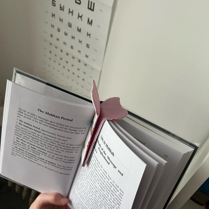 Тканевая закладка для книг