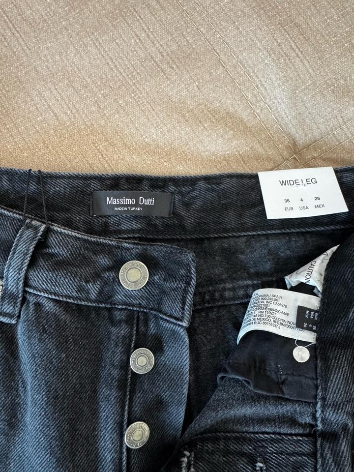 Джинсы Massimo Dutti wide leg