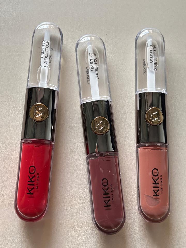 Помада+блеск KIKO Milano