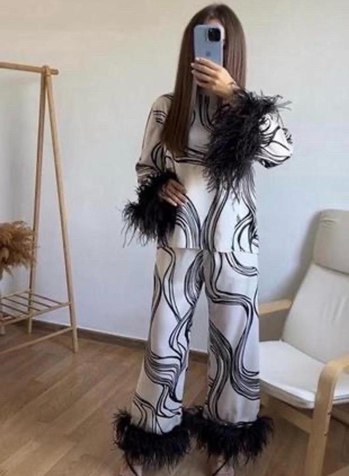 Блузка плюс брюки комплект ZARA