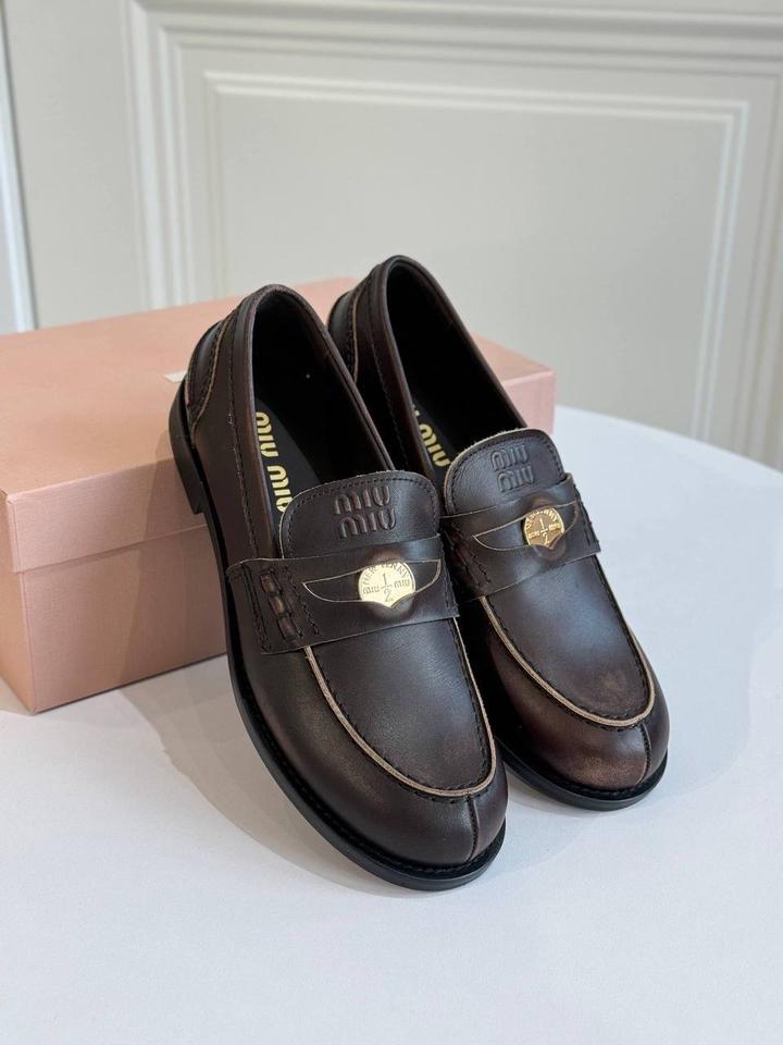 Лоферы Miu Miu