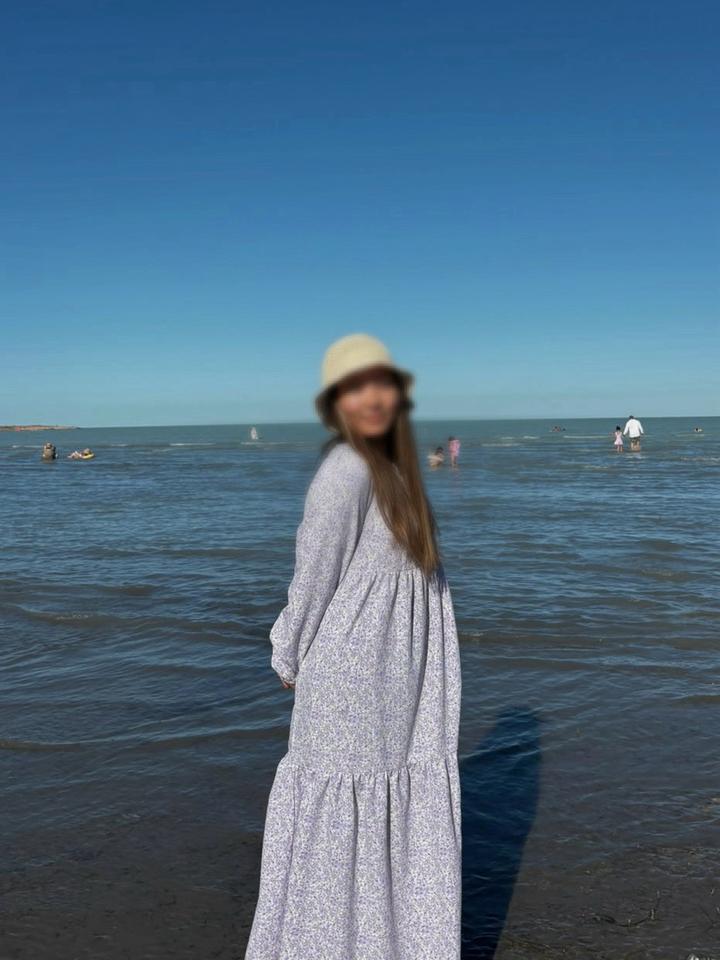 Платье макси в цветочный принт