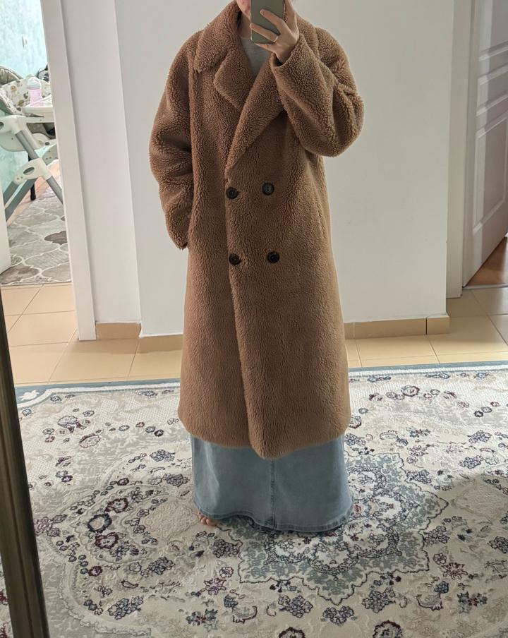 Пальто тедди
