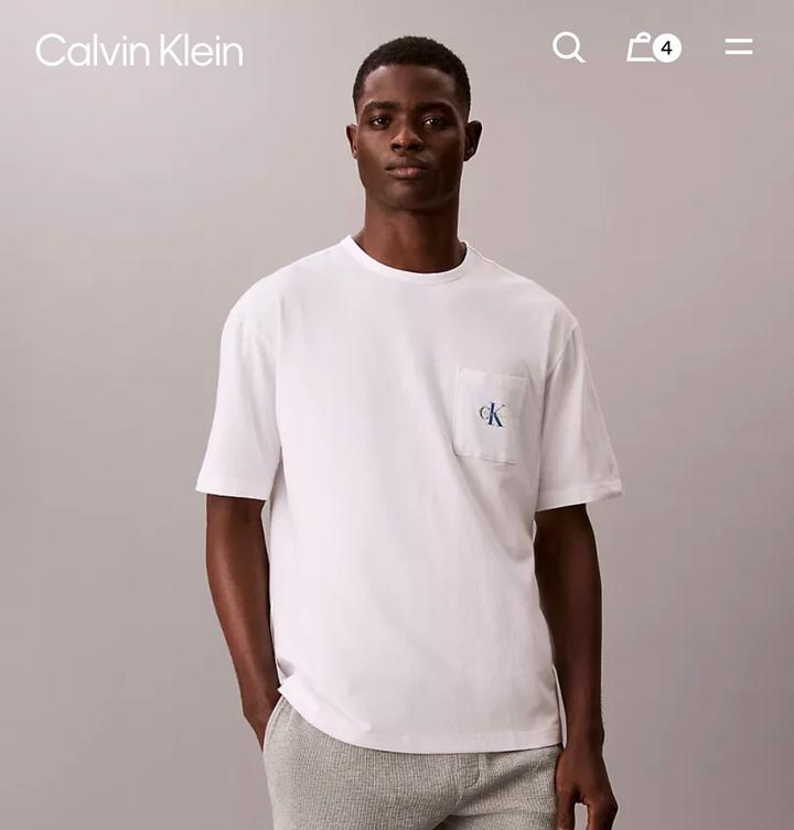 Футболка Calvin Klein с карманом