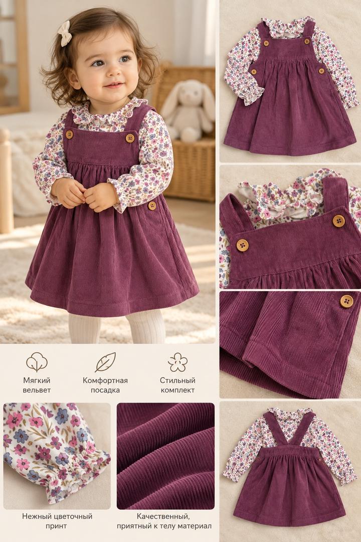 Carter's Новый нарядный комплект Carter’s, 9-12 мес. (72–76 см)