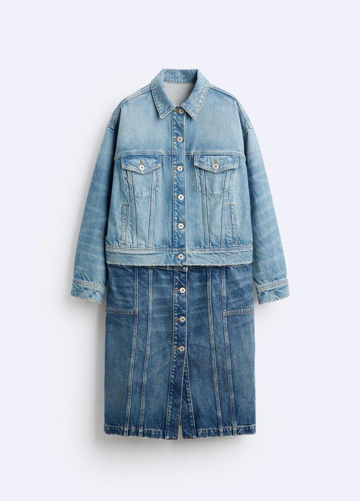 Джинсовое платье ZARA